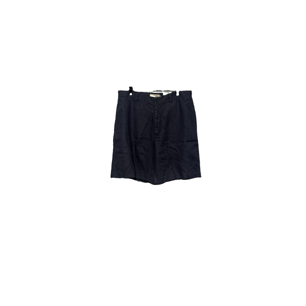 Men's J. Crew 100% Linen Navy Shorts Size 35